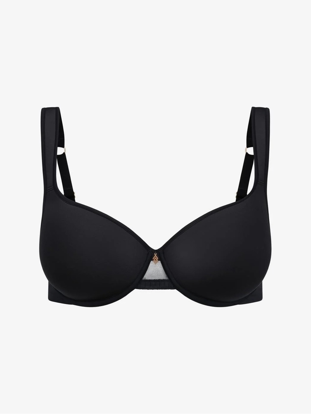NWOT ThirdLove 24/7 Classic Perfect Coverage Black T-Shirt Bra